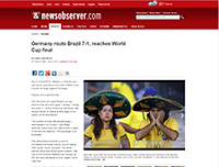 Brazil vs Germany | World Cup 2014