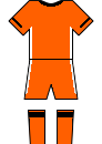 Netherlands Home Kit - World Cup 2010