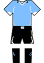 Uruguay Away Kit - World Cup 2010