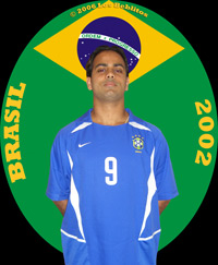 Brazil 2002 Away Jersey by Nike