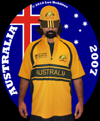 Australia 2007 Cricket ODI Kit by Adidas